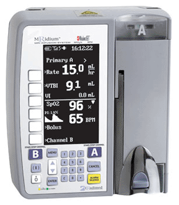 Image: The MRidium3860 MRI infusion system (Photo courtesy of IRadimed). Image: The MRidium3860 MRI infusion system (Photo courtesy of IRadimed).